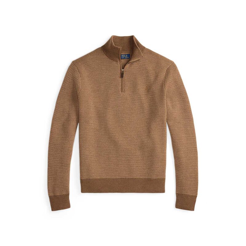 Polo Ralph Lauren Washable Wool Quarter-Zip Sweater image number 2
